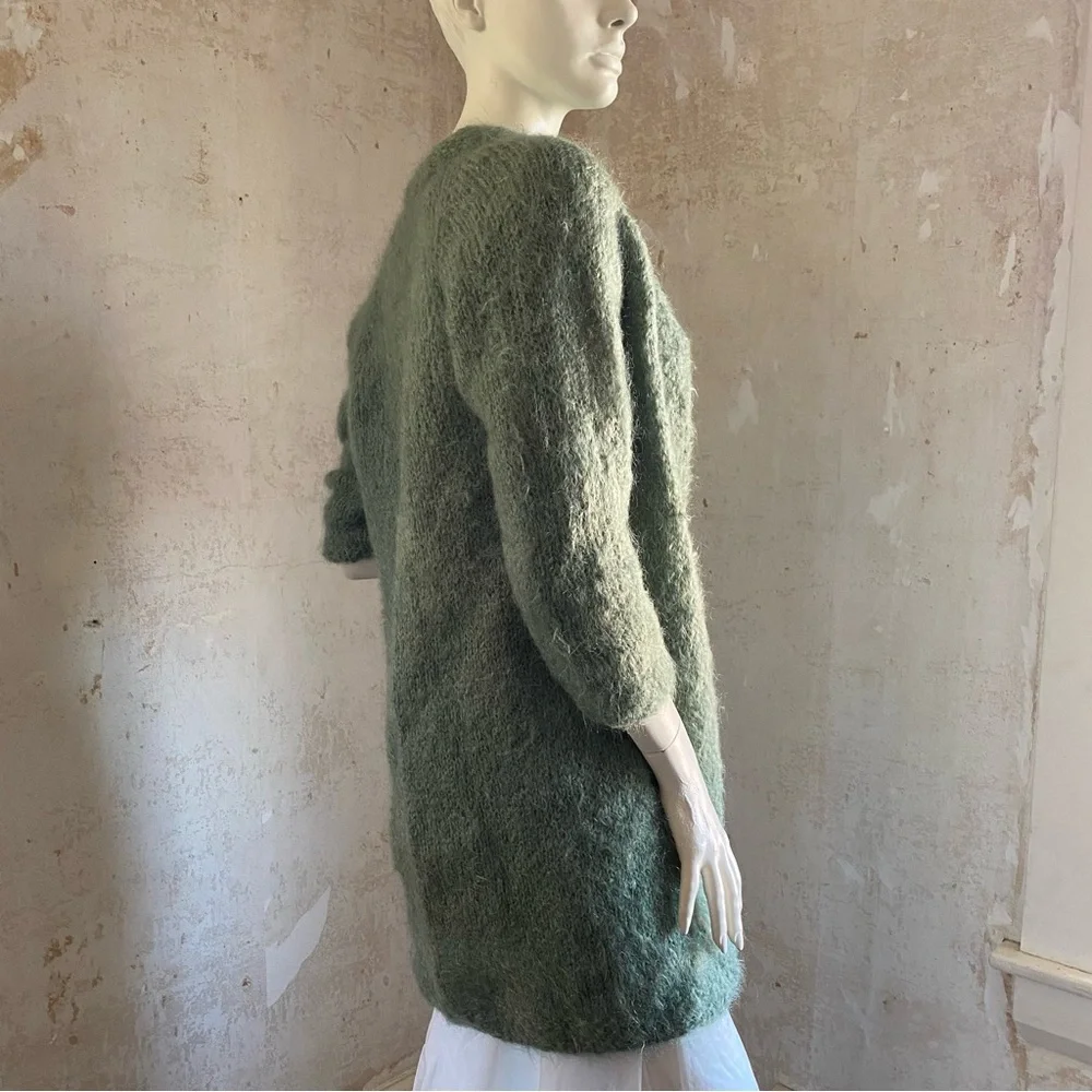Vintage Mohair Cardigan Sweater - Picture 7 of 7
